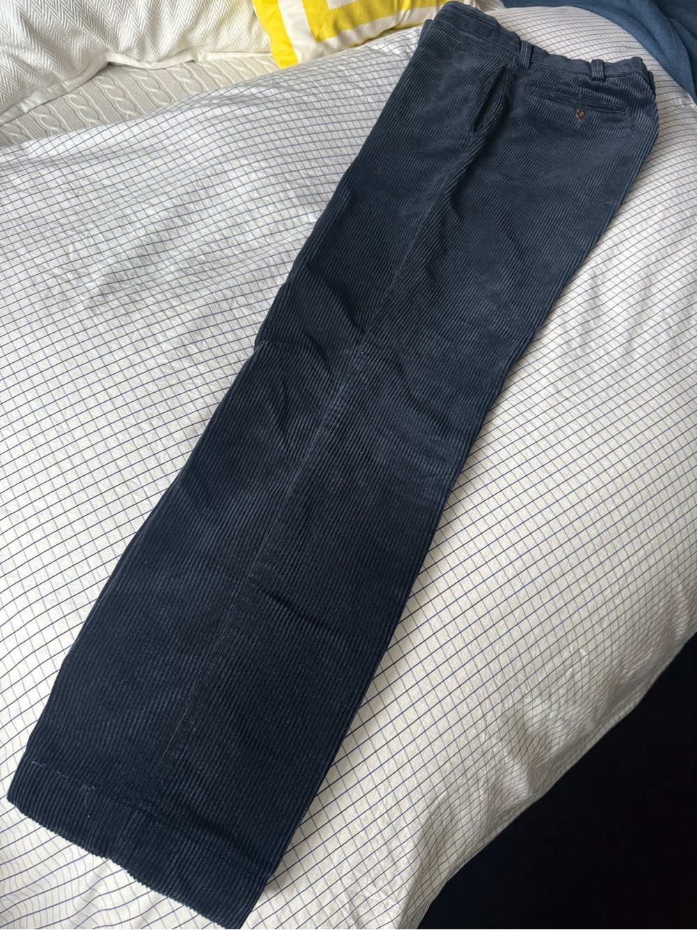 Polo by Ralph Lauren Men's Dark Navy Corduroy Pants